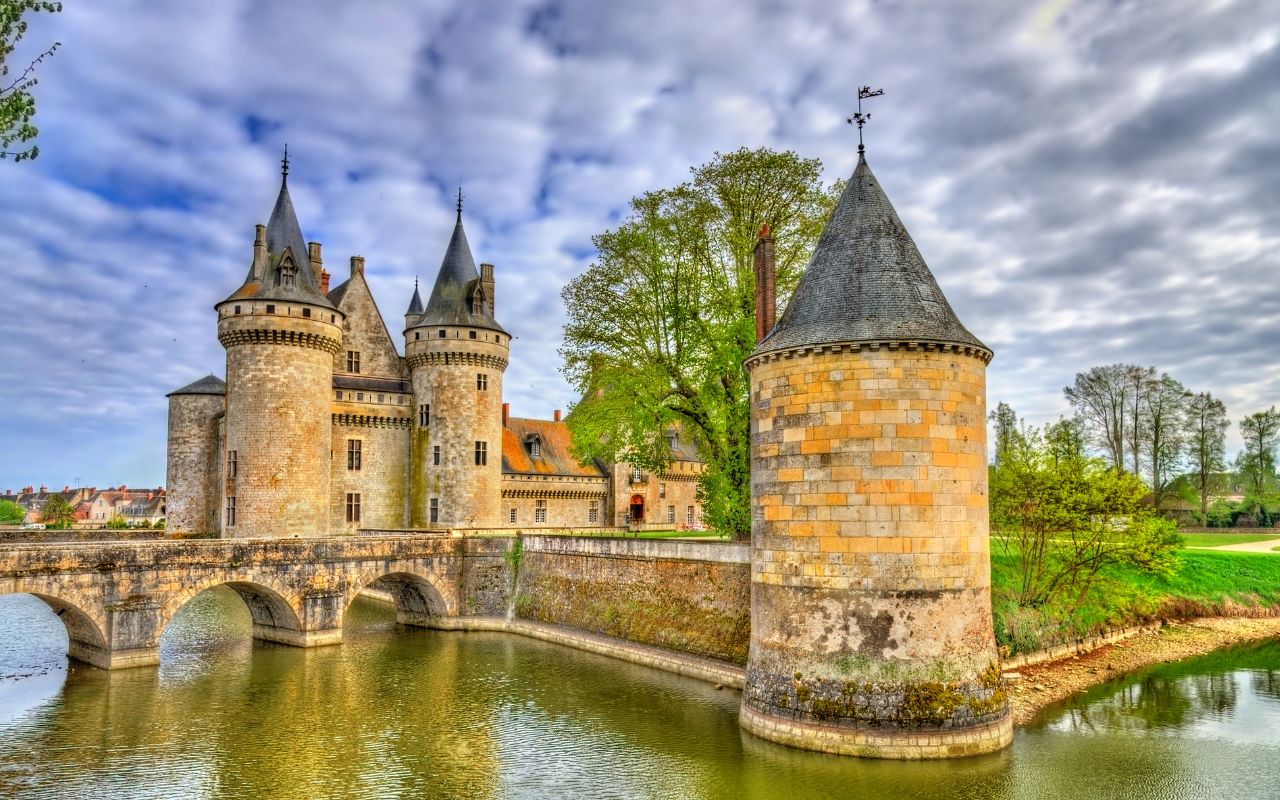 Fiume Loira e castello